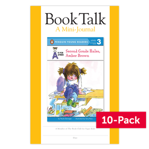 The Superkids Reading Program © 2017 Grade 2 Book Talk Journal for Second Grade Rules, Amber Brown (10-Pack)