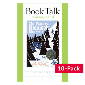 The Superkids Reading Program © 2017 Grade 2 Book Talk Journal for The Bears on Hemlock Mountain (10-Pack)