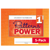Patterns of Power © 2019 Grade 1 Student Notebook (5-Pack)