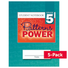 Patterns of Power © 2019 Grade 5 Student Notebook (5-Pack)