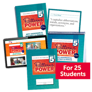 Patterns Of Power Plus © 2019 Grade 5 Classroom Kit – Zaner-Bloser Shop