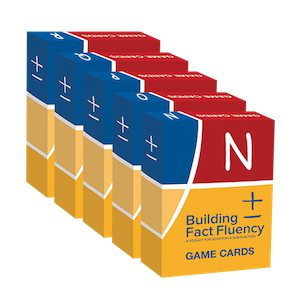 Building Fact Fluency: A Toolkit for Addition & Subtraction © 2020 Grades K–2 Extra Card Decks (5-Pack)